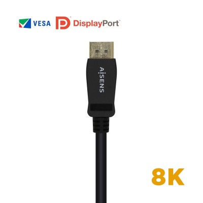 Cable DisplayPort 1.4 8K Aisens A149-0431/ DisplayPort Macho -