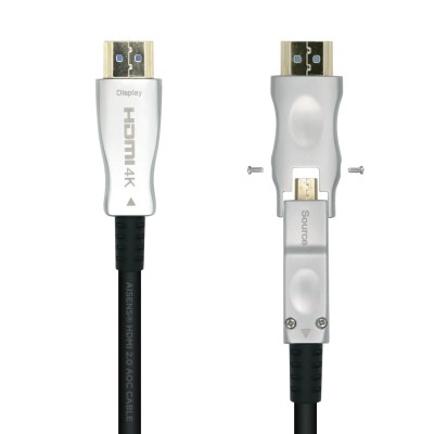 Cable HDMI 2.0 AOC 4K Desmontable Aisens A148-0512/ HDMI Macho