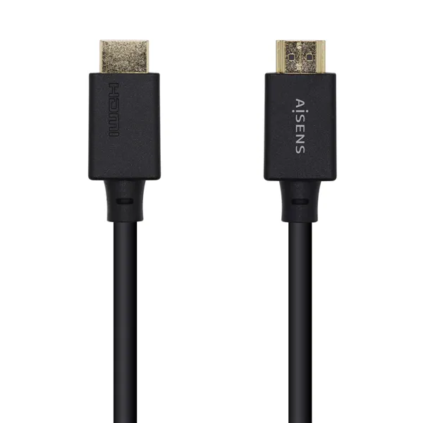 Cable HDMI 2.1 8K Aisens A150-0420/ HDMI Macho - HDMI Macho/ 50cm/ Certificado/ Negro