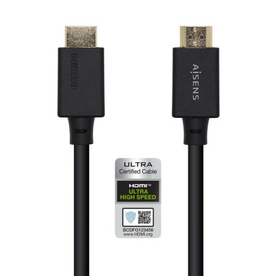 Cable HDMI 2.1 8K Aisens A150-0423/ HDMI Macho - HDMI Macho/