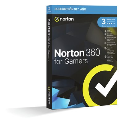 Norton 360 gamers 50gb es 1 us 3 dispositivo 1a