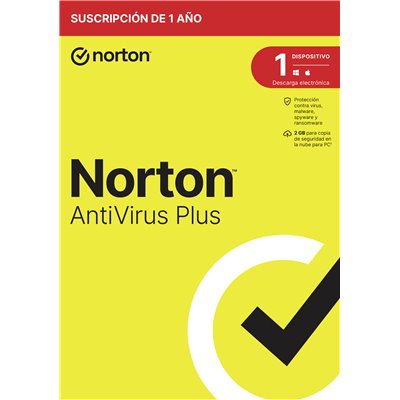 Norton antivirus 2gb es 1us 1 dispositivos 1a