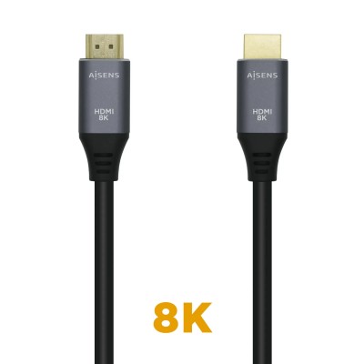 Cable HDMI 2.1 8K Aisens A150-0426/ HDMI Macho - HDMI Macho/