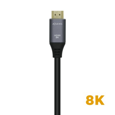 Cable HDMI 2.1 8K Aisens A150-0426/ HDMI Macho - HDMI Macho/