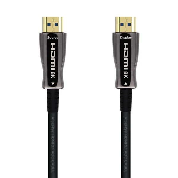 Cable HDMI 2.1 AOC 8K Aisens A153-0516/ HDMI Macho - HDMI Macho/ 15m/ Negro