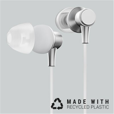 Energy Sistem Metallized Jack 3,5 mm Blanco - Auriculares con