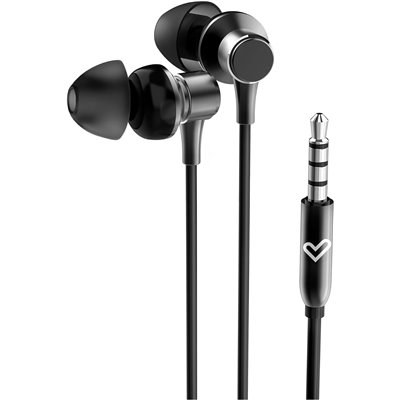 Energy Sistem Metallized Jack 3,5 mm Negro - Auriculares con