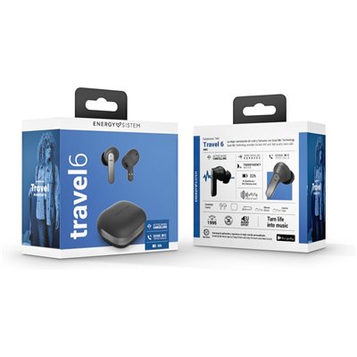 Energy Sistem Auriculares True Wireless Travel 6 ANC