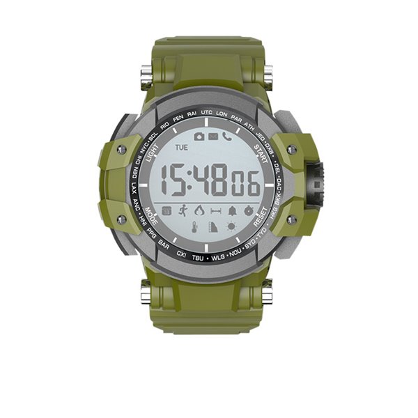 Billow Sport Watch XS15GR Verde, Anti-shock IP68, Bluetooth, Aviso llamada 12Meses Autonomia