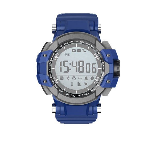 Billow Sport Watch XS15BL Azul, Anti-shock IP68, Bluetooth, Aviso llamada 12Meses Autonomia