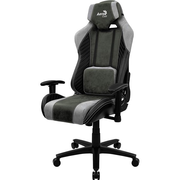 Aerocool Silla Gaming Baron Hunter Green Aerosuede - Gama Premium