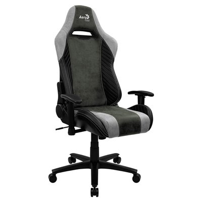 Aerocool Silla Gaming Baron Hunter Green Aerosuede - Gama