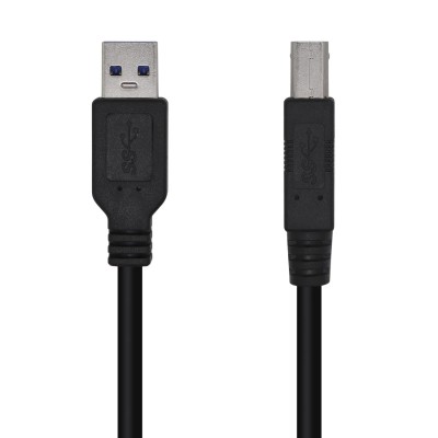 Cable USB 3.0 Impresora Aisens A105-0444/ USB Tipo-B Macho -