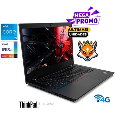 Lenovo ThinkPad L14 G2 - 4G LTE Core i5-1135G7 8GB 512GB SSD