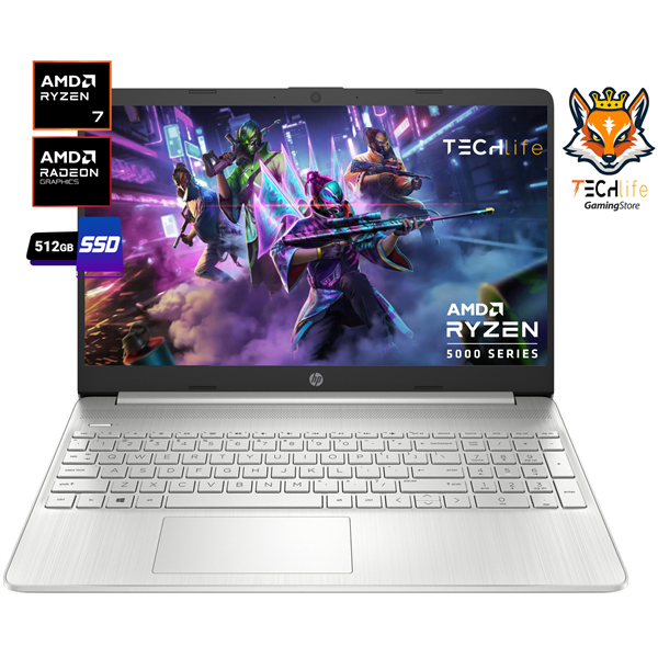 HP 15S-EQ2185ns Edition AMD Ryzen 7-5700u 16GB 512GB SSD G.Radeon 15.6" W11