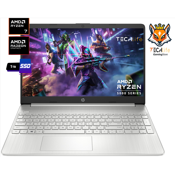 HP 15S-EQ2185ns Edition AMD Ryzen 7-5700u 16GB 1TB SSD G.Radeon 15.6" W11