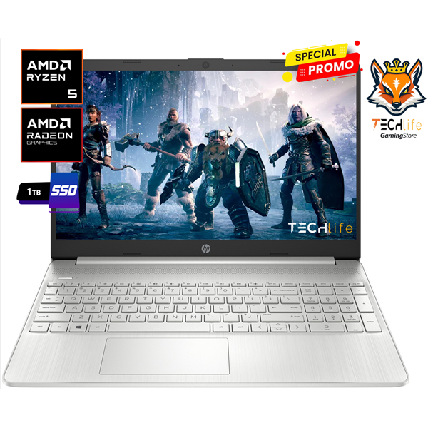 HP 15S-EQ2154NS AMD Ryzen 5 5500U 16GB 1TB SSD 15.6' W11