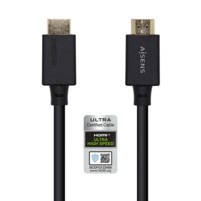 Cable HDMI 2.1 8K Aisens A150-0421/ HDMI Macho - HDMI Macho/