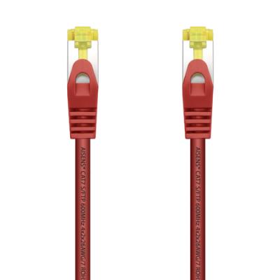 Cable de Red RJ45 SFTP Aisens A146-0470 Cat.7/ 1m/ Rojo