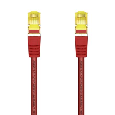 Cable de Red RJ45 SFTP Aisens A146-0470 Cat.7/ 1m/ Rojo