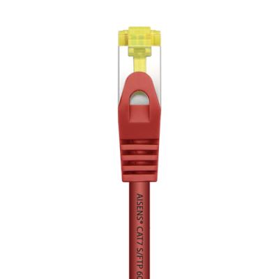 Cable de Red RJ45 SFTP Aisens A146-0470 Cat.7/ 1m/ Rojo