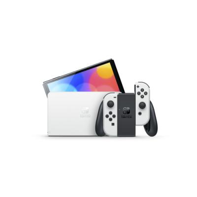 Nintendo Switch Versión OLED Blanca/ Incluye Base/ 2 Mandos