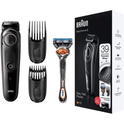 Cortabarbas Braun Beardtrimmer Series 3000 BT3242/ con Batería/