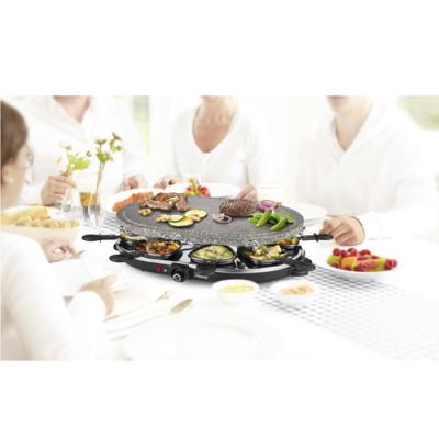 Parrilla Princess Stone 8 Oval & Raclette 162720/ 1200W/ Tamaño