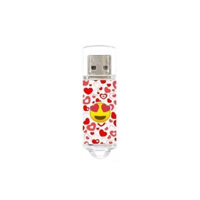 Pendrive 16GB Tech One Tech Emojis Heart Eyes USB 2.0