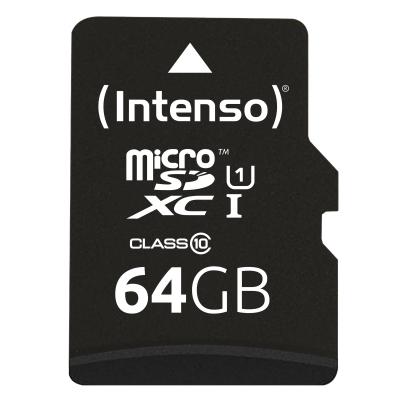 Intenso 3423490 micro sd uhs-i premium 64gb c/adap