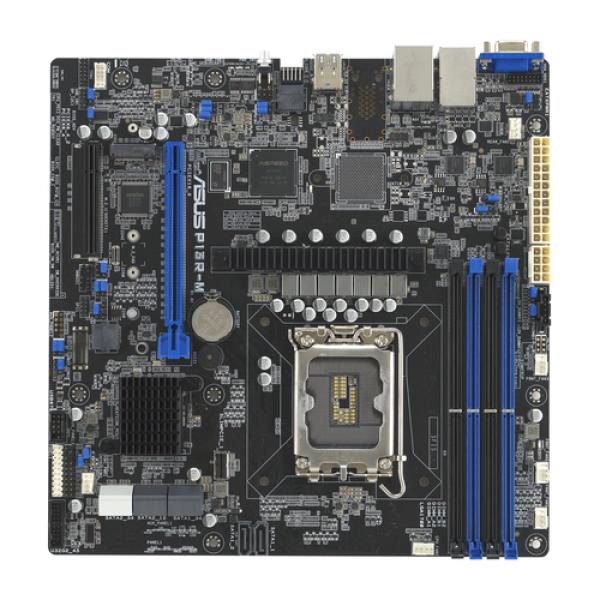 Pb Asus P13r-m Skt Lga1700 Intel Xeon M-atx 4xddr5 Udimm Ddr5 Ecc Vga 2xi210at 1xm.2