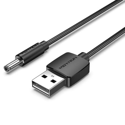 Cable Conversor USB Vention CEXBD/ USB Macho - DC 5.5mm Macho/