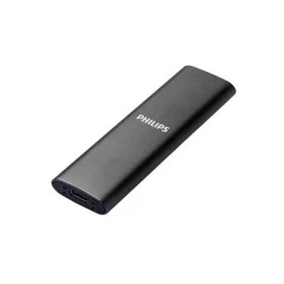 Disco M.2 Externo Philips 250gb Usb-c/usb3.0 540mb Ultra Slim