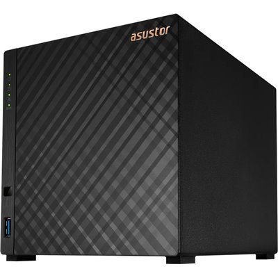 Servidor Nas Asustor As1104t 4 Bahias Realtek Rtd1296 Quad Core