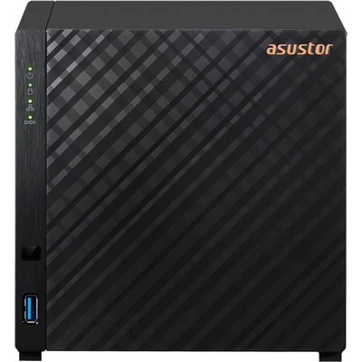 Servidor Nas Asustor As1104t 4 Bahias Realtek Rtd1296 Quad Core