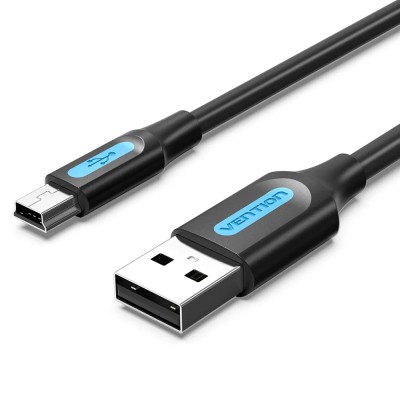 Cable USB 2.0 Vention COMBD/ USB Macho - MiniUSB Macho/ Hasta