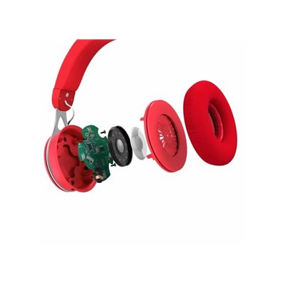 Headset Energy Sistem Urban 3 Red Con Microfono, Jack 3.5mm