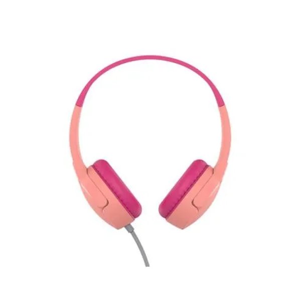 Auricular Belkin Aud004btpk Soundform Mini Kids Con Cable Rosa 3.5mm