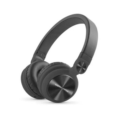 Headset Energy Sistem Dj2 Black Con Microfono, Cable Extraible