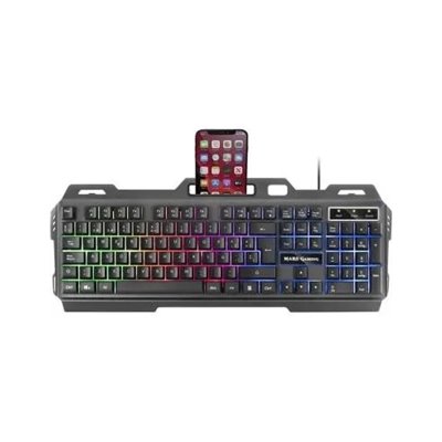 Teclado Mars Gaming Mk120 Black Anti-ghosting Iluminacion Frgb