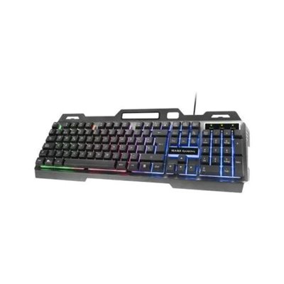 Teclado Mars Gaming Mk120 Black Anti-ghosting Iluminacion Frgb