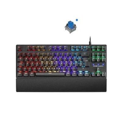 Teclado Mecanico Compacto Tkl Mars Gaming Mkxtkl Switch Azul