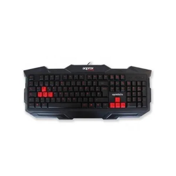 Teclado Approx Gaming Appwrath Altura Teclas Optomizadas8 Teclas Gaming