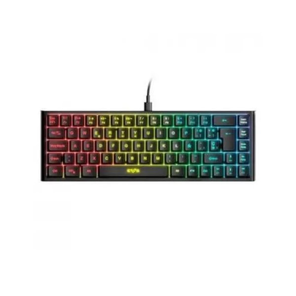 Teclado Compacto Gaming Energy Sistem Esg K4 Kompact-rgb 69teclas Usb-c Winlock Key