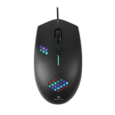 Mouse Ngs Gaming Rgb Gmx-120 800/1200dpi Efectos Luminosos 7