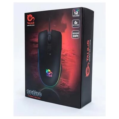 Mouse Talius Gaming Rgb Spitfire 12000dpi Usb