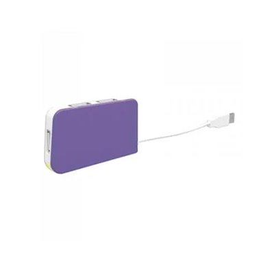 Hub Usb 2.0 Approx Appht4p A 4xusb-a 2.0 Color Morado