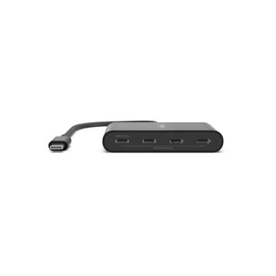 Hub Usb 3.2 Belkin Avc018btbk 4 Puertos Usb-c Gen2 Pd 100w Negro