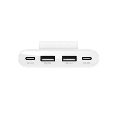 Hub Belkin Buz001bt2mwhb7 Extensor 4 Puertos 2 Usb-c 2 Usb-a