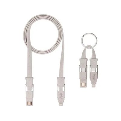 Pack 2x Cable Ecologico Mars Gaming Mca-eco 1x1m